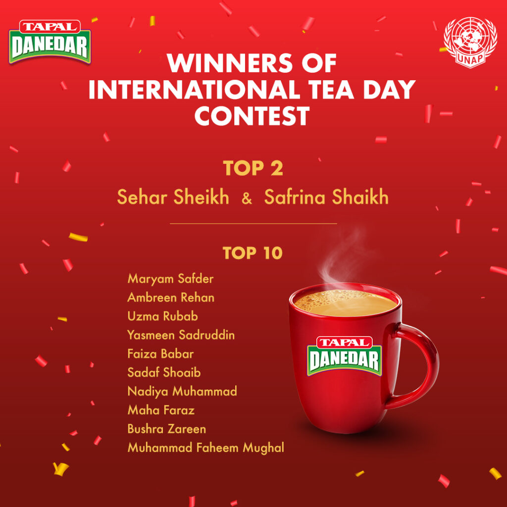 Announcement - Winners of International Tea Day Contest 2021